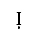 LATIN CAPITAL LETTER I WITH DOT BELOW Latin Extended Additional Unicode U+1ECA