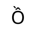 LATIN CAPITAL LETTER O WITH CIRCUMFLEX AND GRAVE Latin Extended Additional Unicode U+1ED2