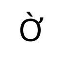 LATIN CAPITAL LETTER O WITH HORN AND GRAVE Latin Extended Additional Unicode U+1EDC