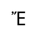 GREEK CAPITAL LETTER EPSILON WITH PSILI AND OXIA Greek Extended Unicode U+1F1C