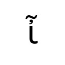 GREEK SMALL LETTER IOTA WITH PSILI AND PERISPOMENI Greek Extended Unicode U+1F36
