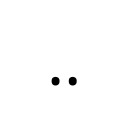 TWO DOT LEADER General Punctuation Unicode U+2025