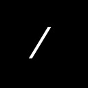 FRACTION SLASH General Punctuation Unicode U+2044