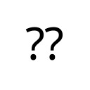 DOUBLE QUESTION MARK General Punctuation Unicode U+2047