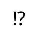EXCLAMATION QUESTION MARK General Punctuation Unicode U+2049