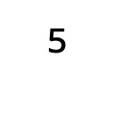 SUPERSCRIPT FIVE Superscripts and Subscripts Unicode U+2075