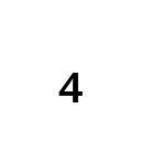 SUBSCRIPT FOUR Superscripts and Subscripts Unicode U+2084