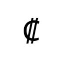 COLON SIGN Currency Symbols Unicode U+20A1
