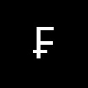 FRENCH FRANC SIGN Currency Symbols Unicode U+20A3