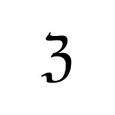 BLACK-LETTER CAPITAL Z Letterlike Symbols Unicode U+2128