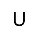 LATIN CAPITAL LETTER U Basic Latin Unicode U+55