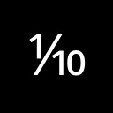 VULGAR FRACTION ONE TENTH Number Forms Unicode U+2152