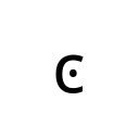 GREEK SMALL DOTTED LUNATE SIGMA SYMBOL Greek and Coptic Unicode U+37C