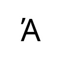 GREEK CAPITAL LETTER ALPHA WITH TONOS Greek and Coptic Unicode U+386