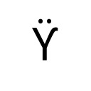 GREEK UPSILON WITH DIAERESIS AND HOOK SYMBOL Greek and Coptic Unicode U+3D4